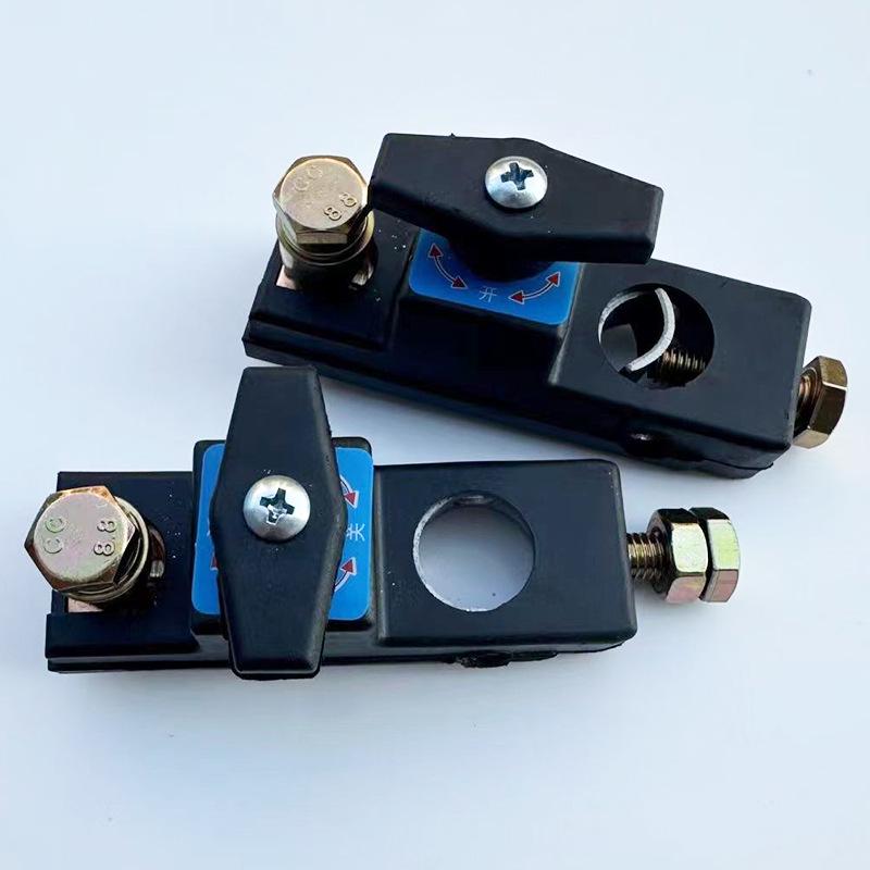 Universal 12V/24V Car Battery Disconnect Switch - Pure Copper, Anti-Leakage for Trucks and Cars