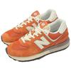 New Balance Nb 574 Comfortable Versatile Low-Top Running Shoes Men Sneakers Orange Beige U574LGROD