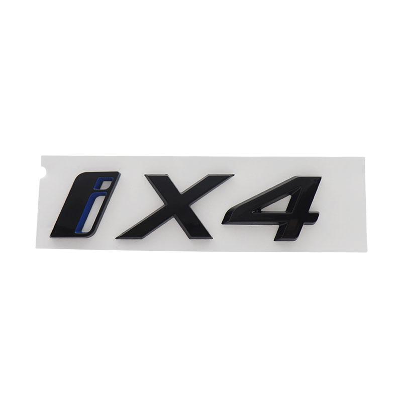 3D Premium IX4 i X4 for IX4 i X4 Electric Cars Engine Hood Fender trunk Tail Rear Decal Emblem Badge Sticker
