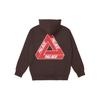 Palace FW21 Ultimo Series Tri-Chenille Hooded Sweatshirt With Triangle Logo Men Hoodies Brown PAL-FW21-316