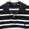 Polo Ralph Lauren Border Short Sleeve Polo Shirt M Black Series Men's Used