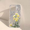 Flower Phone Case For iPhone 16 11 13 15 Pro Max 14 Plus 12 14promax 13promax 16E X XR 7 8 Silicone Shine Covers