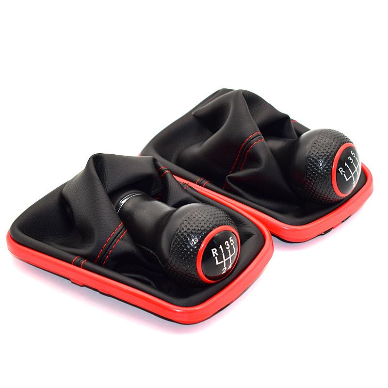 For Volkswagen VW 1999-2004 Golf 4 IV MK4 GTI R32 Bora Jetta MT 12mm 5 / 6 Speed Car Gear Shift Knob Lever Shifter Gaitor Boot