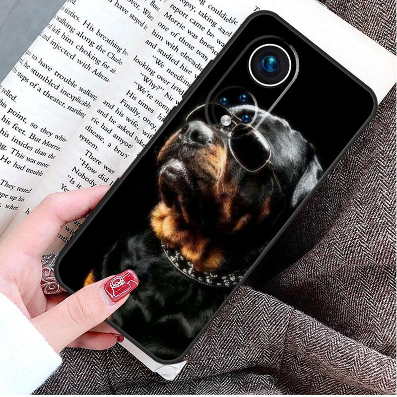 Rottweiler Dog Case For Honor Magic 5 6 7 8 Pro Honor Win RT X9d X9c X9b X9a X8c X8b 50 70 90 400 200 Lite
