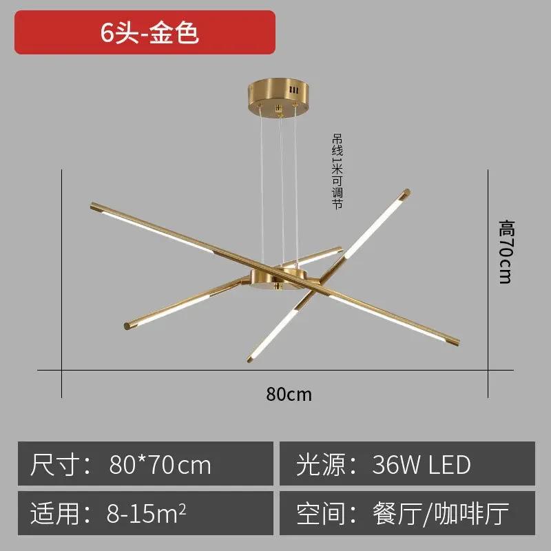 

2024 светодиодная люстра для гостиной, столовой, кухни, спальни, светодиодная подвесная лампа, креативный дизайн, подвесное приспособление Warm White