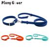 Pet Collar Leashes Set Waterproof Soft Adjustable Pet Collar Dog Leash Outdoor Walk Rope Supplies