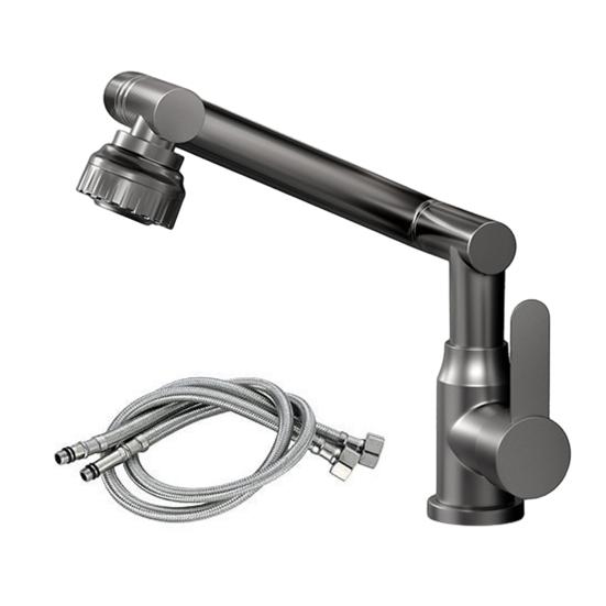 360-Degree Rotating Faucet Extender Leakproof Universal Fit Easy to Install Swivel Kitchen Faucet Aerator Sink Attachment