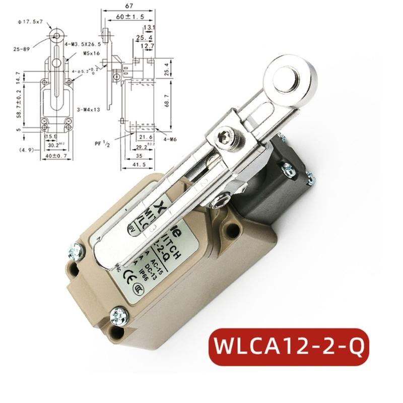 Industrial Limit Switches High Sensitivity Limit Switches Robusts Limit Switches WLCA12-2-Q Replacement Quick Installation