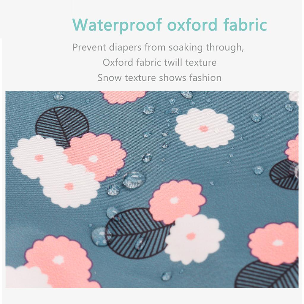 Waterproof Reusable Baby Diaper Bag Mommy Storage Organizer Travel Diaper Backpack for Baby Changing Bag Baby Care Accessories