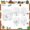 Christmas Man, Snowman, Lollipop, Holiday Party Background, DIY Decoration Box