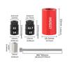 Bicycle Absorber Bushing Install Tool with 2 Adapters Bike Removal Installation Shock Absorbers MTB Bike Rear Shock Repair Tool