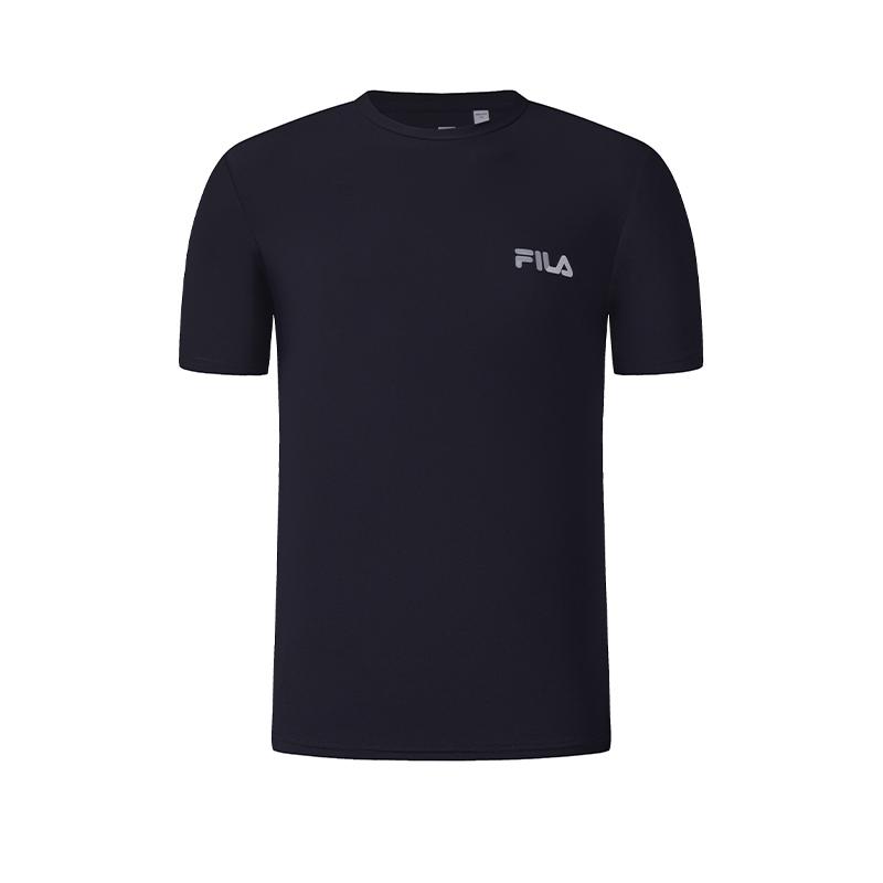 

FILA Fitness Cool Dry Comfortable Sports T-Shirt Men tops A61M621111F-NV M