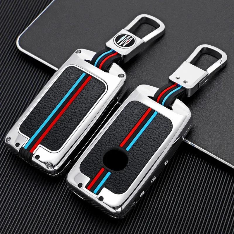 Zinc Alloy +Silicone Car Key Cover Case Shell Fob For Mazda 3 Alexa CX4 CX5 CX-5 CX8 CX-30 CX30  2024 Remote Key Protector