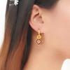 Enamel Dripping Oil Earrings Fashionable Ear Cuff for Daily Outfit and Party Look Stylish Ear Buckles Accessories