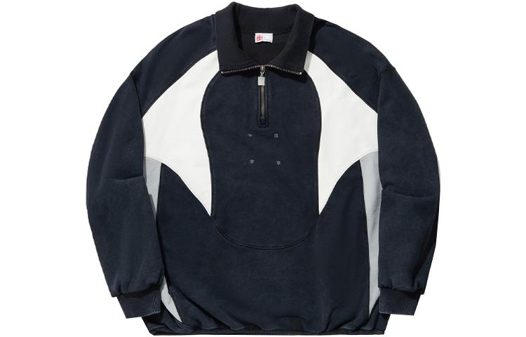 Li Ning Sweatshirts Unisex Black Lapel Moderate Other AWDU345-2 XL
