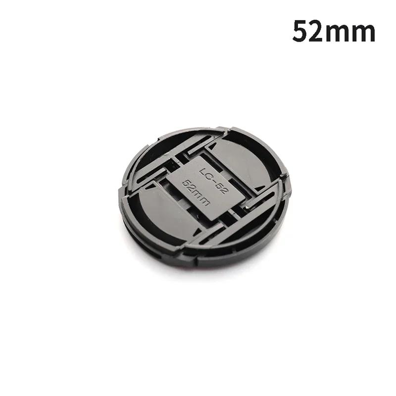 Camera Lens Cap 40 5mm 49mm 52mm 55mm 58mm 62mm 67mm 72mm 77mm 82mm Snap on Front Lens Cap for Camera High Quality 1PC