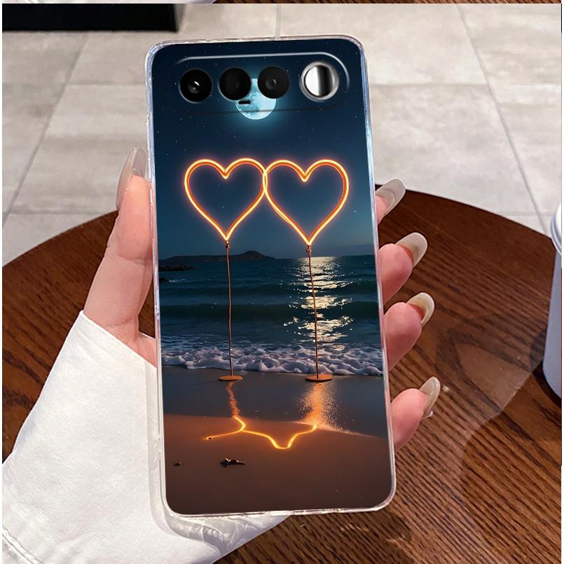 

Чехол для Realme 16 5G RMX5171 Прозрачный Роскошный Милый Любовь Кролик Смешной Узор Мягкий Силикон TPU Задняя Крышка Для Realme16 2026 Корпус Realme 16 5G