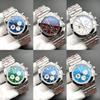 Hundred Years BNL Series Men's Six-Needle Automatic Quartz Stainless Steel Watch