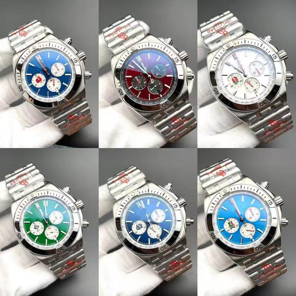 Hundred Years BNL Series Men's Six-Needle Automatic Quartz Stainless Steel Watch