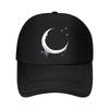 Outdoor Unisexs Moon Baseball Cap Distressed Duckbill Hat Sports Casual  Mesh Baseball Cap Dad Hat Hip Hop Snapback Cap