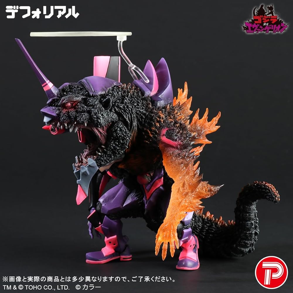 X PLUS Garage Toy Defo Real Evangelion Unit 01 Burning G Awakening Figure 185mm PVC Painted Collectible