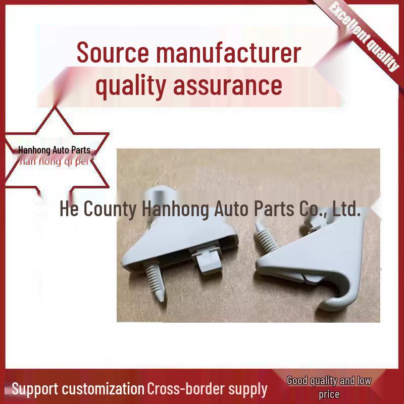 Ganci Clip Parasole Grigio, Set da 2 Pezzi per SAIC Maxus G10