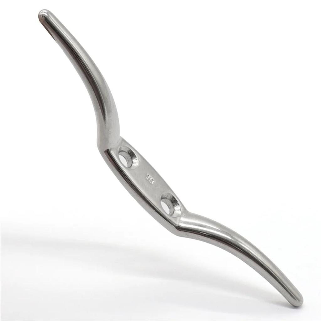 Boat Stainless Steel Dock Deck Rope Cleat Marine Yacht 6" Rope Boat Parts Accessories Bollard