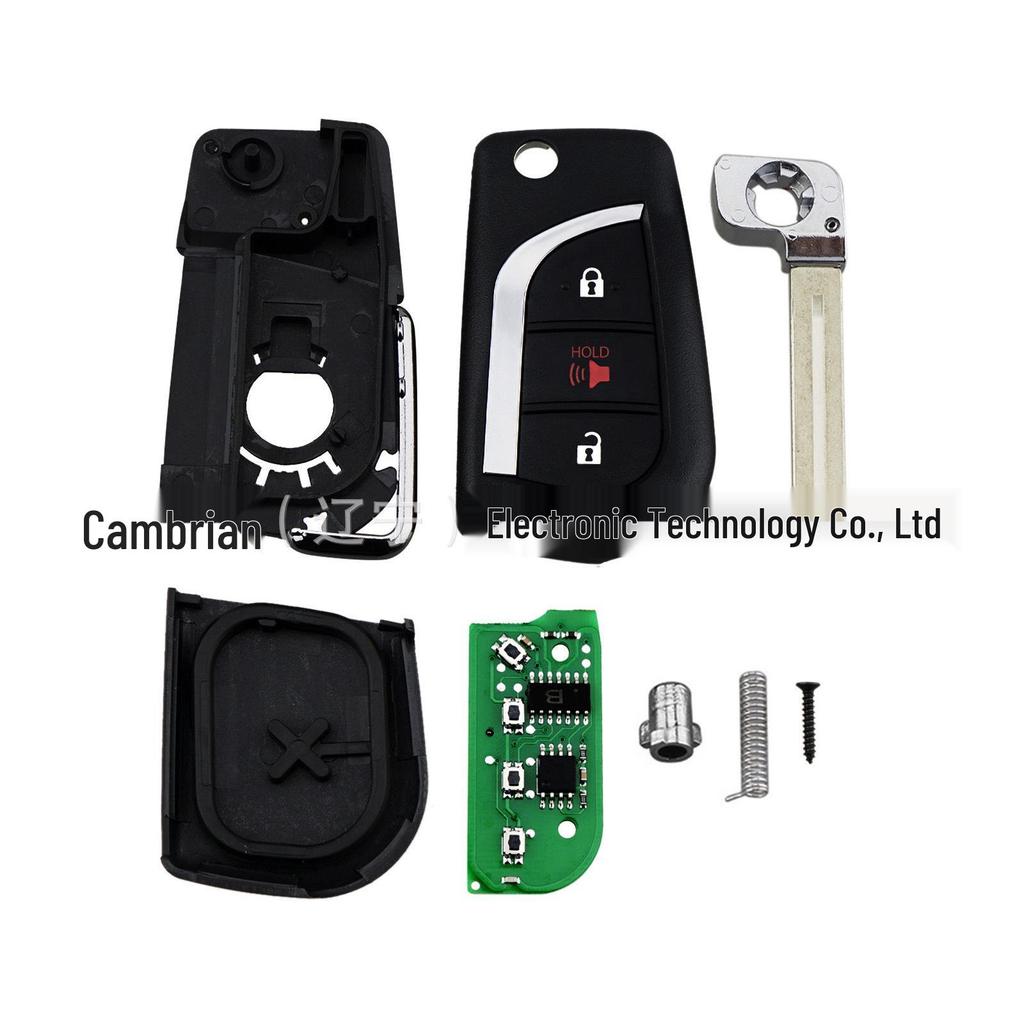 Compatibil cheie inteligentă cu 3 butoane Toyota Corolla/Scion iM HYQ12BFB