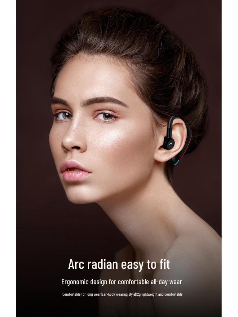 2025 Single Ear Wireless Bluetooth Headset with Ultra-long Standby