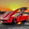 1/32 Dodge Viper ACR SRT Alloy Sports Car Model Diecasts Toy Metal Vehicles Car Model Simulation Sound and Light Boy Kids Toy Gifts