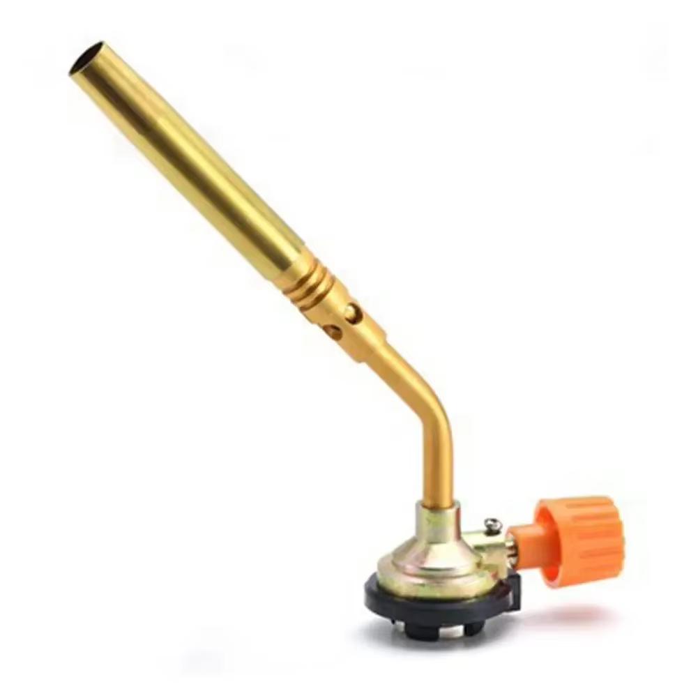 Multifunction Welding-Burner Welding Gas Burner Flame Gas Torch Flame Gun Blow for BBQ Camping Cooking Lighter Heating Camping