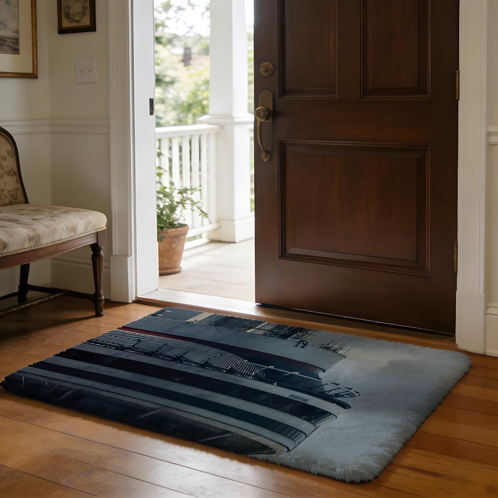 DDrake Rapper Floor Mat Soft Flannel Absorbent Mat Non-Slip Rug Home Bedroom Bathroom
