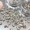 50pcs Long Bar Shape Nail Rhinestones 2x4mm Nail Art Decorations Stylish Nail Gems  Women