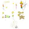 Replacement Cats Toy Game Fishing Poles Self Playing Hanging Toy Training Toy for Stimulating Pet Playing