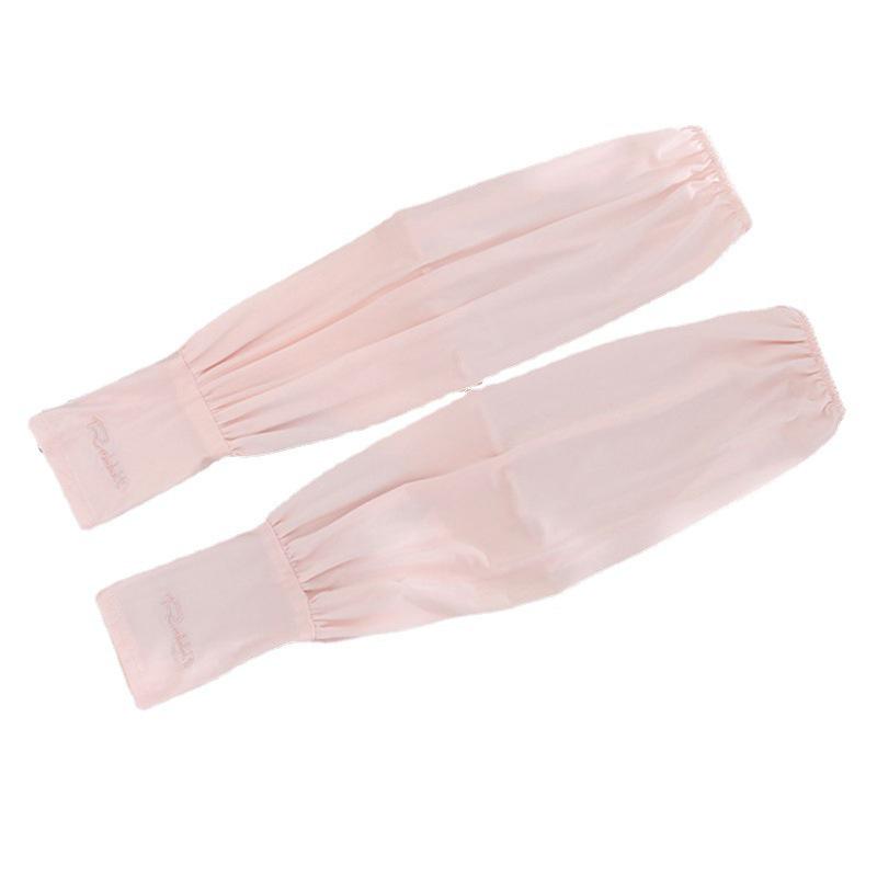 Women's Ice Silk UV Protection Sleeves for Summer - Cooling, Loose Fit for Outdoor Sports & Driving