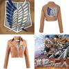 Attack on Titan Aufklärungstrupp Cosplay Mantel Jacke für Eren Jäger Fans**