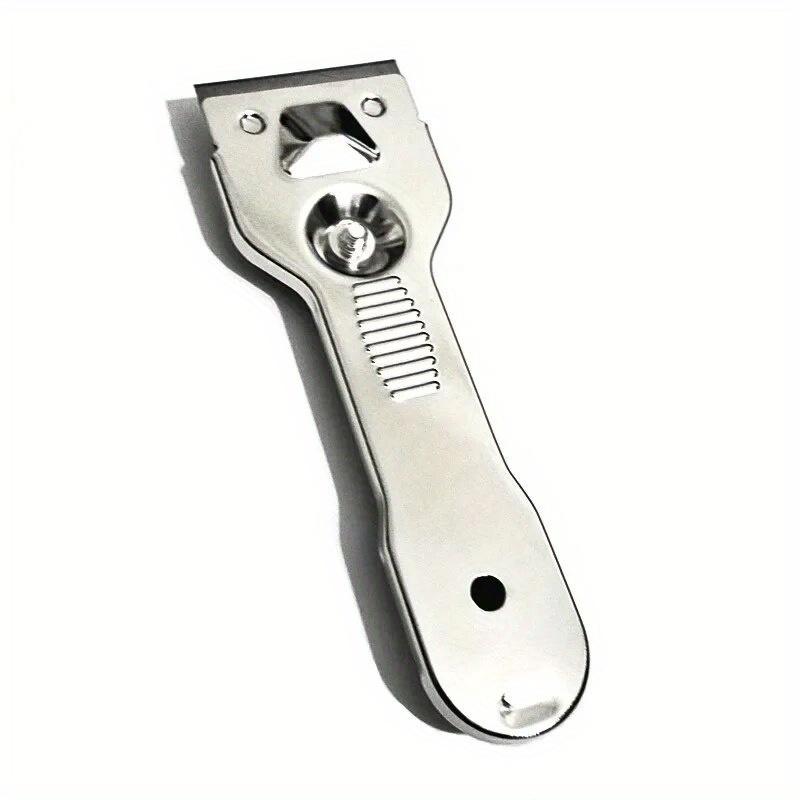 1PC Scraper Cleaner With 5pcs Spare Blades Durable Glass Ceramic Hob Remover Oven Cooker Cleaning Tool with Blade