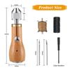 2025 Trend Hand Sewing Machine Lock Stitcher Thread Needles Set DIY Shoemaker Canvas Repair Tool Cow Leather Carving Tools