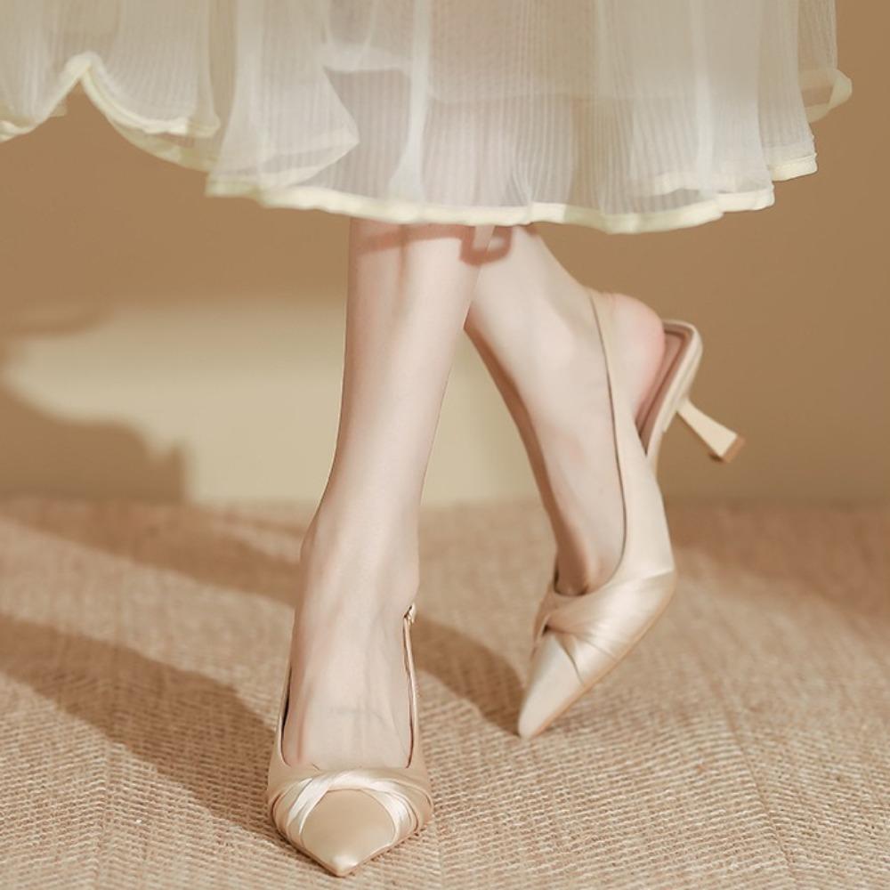 Pointed Sandals Women's Fashion Summer Women's Shoes High Heels Spring Autumn Women's Fashion Shoes High Heeled Sandals