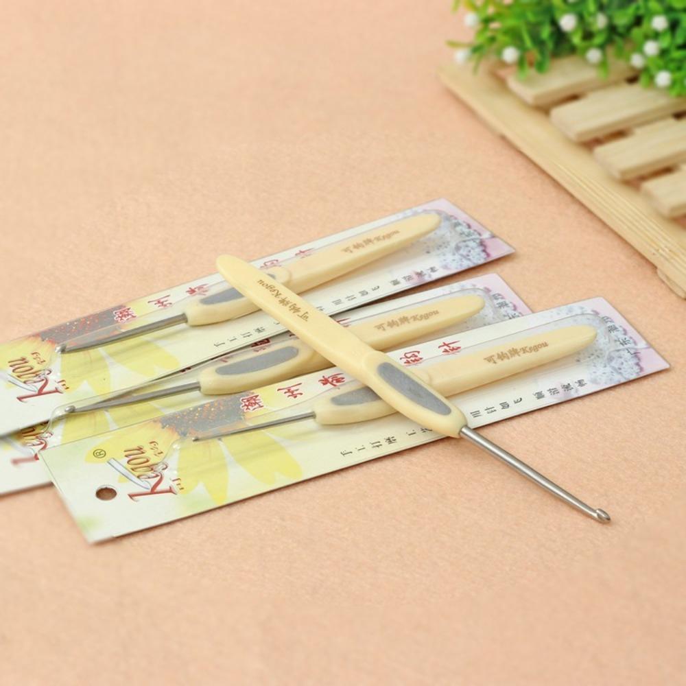 Haczyk ze stali nierdzewnej do szydełkowania Włóczka Splot Drut do robienia na drutach Nowy Sweter Igła do szydełkowania Tkactwo swetrów