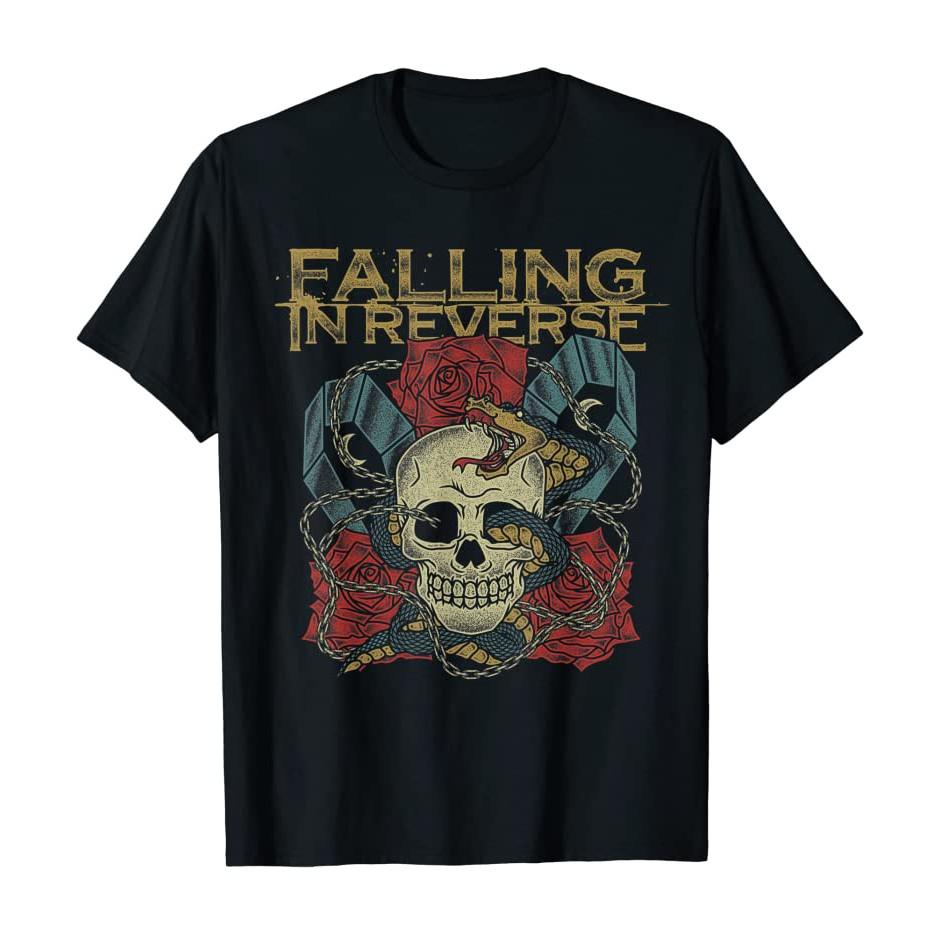 

Falling In Reverse Men Black Short Sleeve All sizes S-5XL Unisex T-Shirt XL