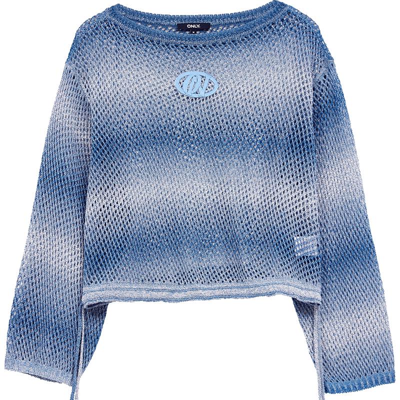 

ONLY Women s 2025 Autumn Gradient Drop Shoulder Loose Knit Sweater L