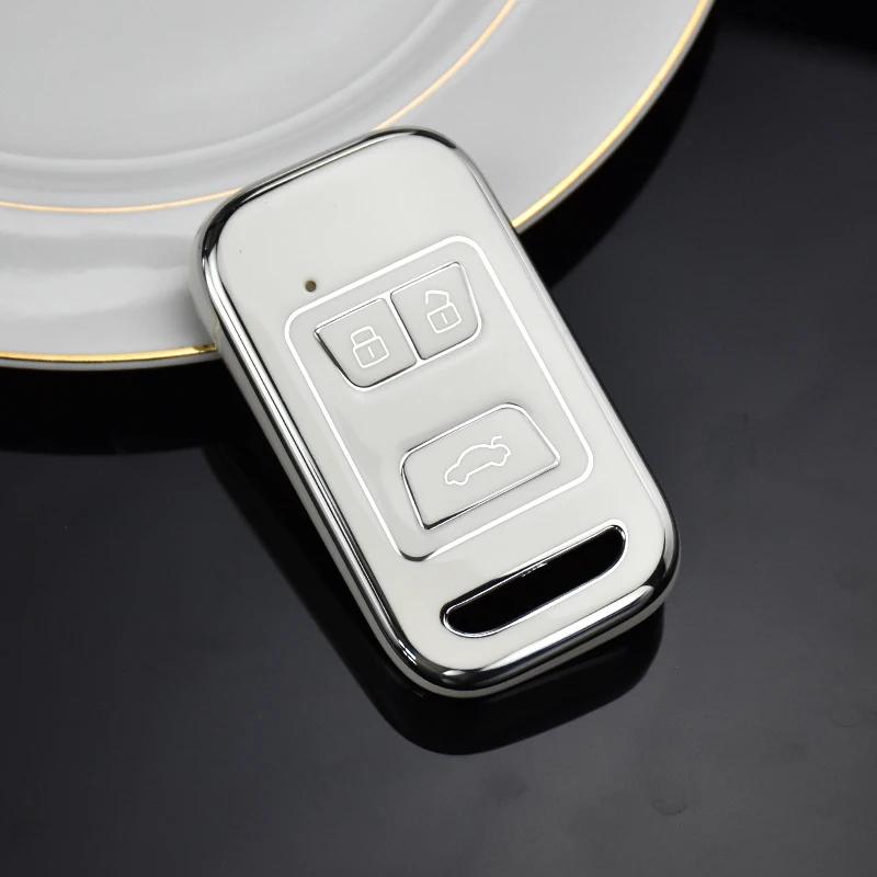 TPU Auto Fernbedienung Schlüsselanhänger Hülle für Chery Tiggo 3 5X 4 8 Glx 7 2019 2020 Arrizo für Cheri Tiggo 8 Hülle Halter Schutz Zubehör