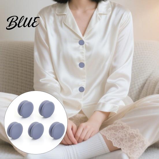 Clothing Closure for Snag Headband Magnetic Shawl Pcs Women Shawls 5 Button No Scarf Clip