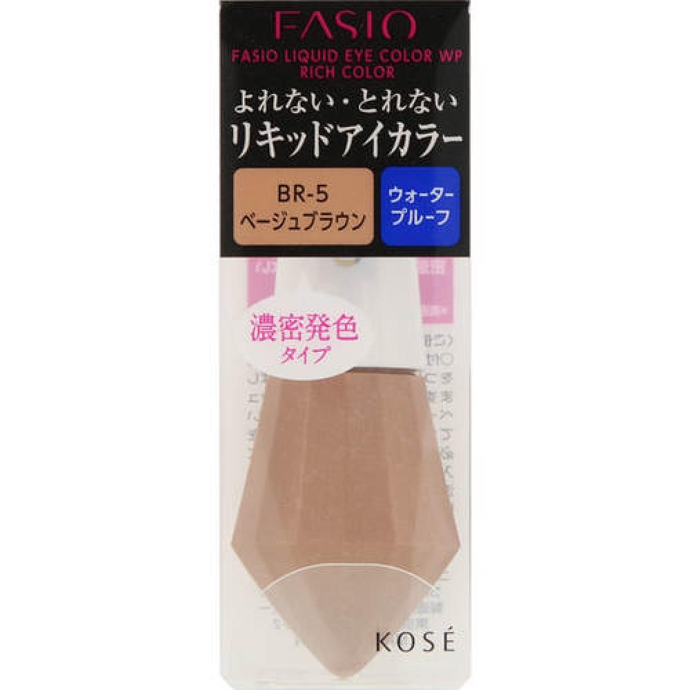 

Жидкая краска для глаз Facio WP Intense Color Type BR-5 Бежево-коричневый 5г