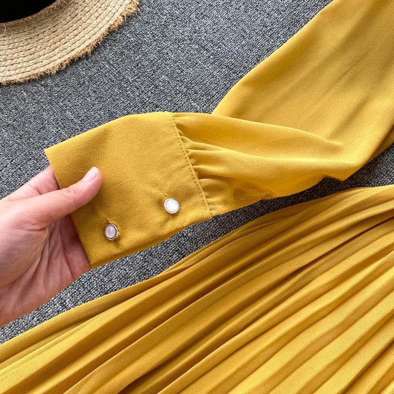 knee length dresses for ladies SHEIN Firerie Women's Elegant Formal Office Commute Casual Vacation Pa |  Dress main image 1