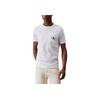 Calvin Klein Jeans Slim Fit Round Neck T-Shirt With Letter Pocket Men Tops Bright-White J30J320936-YAF