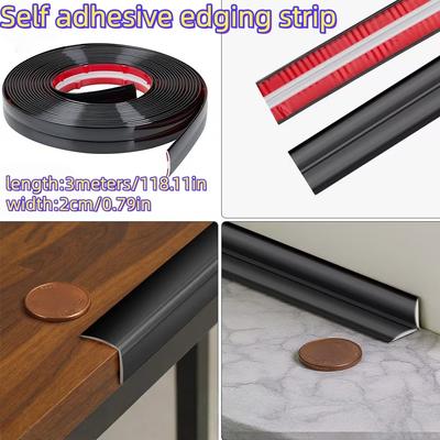 1pc 3metersX2cm Wall Corner Protector Trim Molding Peel and Stick Molding Trim PVC Self Adhesive Wall Corner Guards Edge