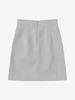 Luvm Classic Wool Skirt_Melange Gray