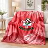 Southampton Printed Flannel Blanket Warm Comfort Bed Throw For Indoor Home Decoration